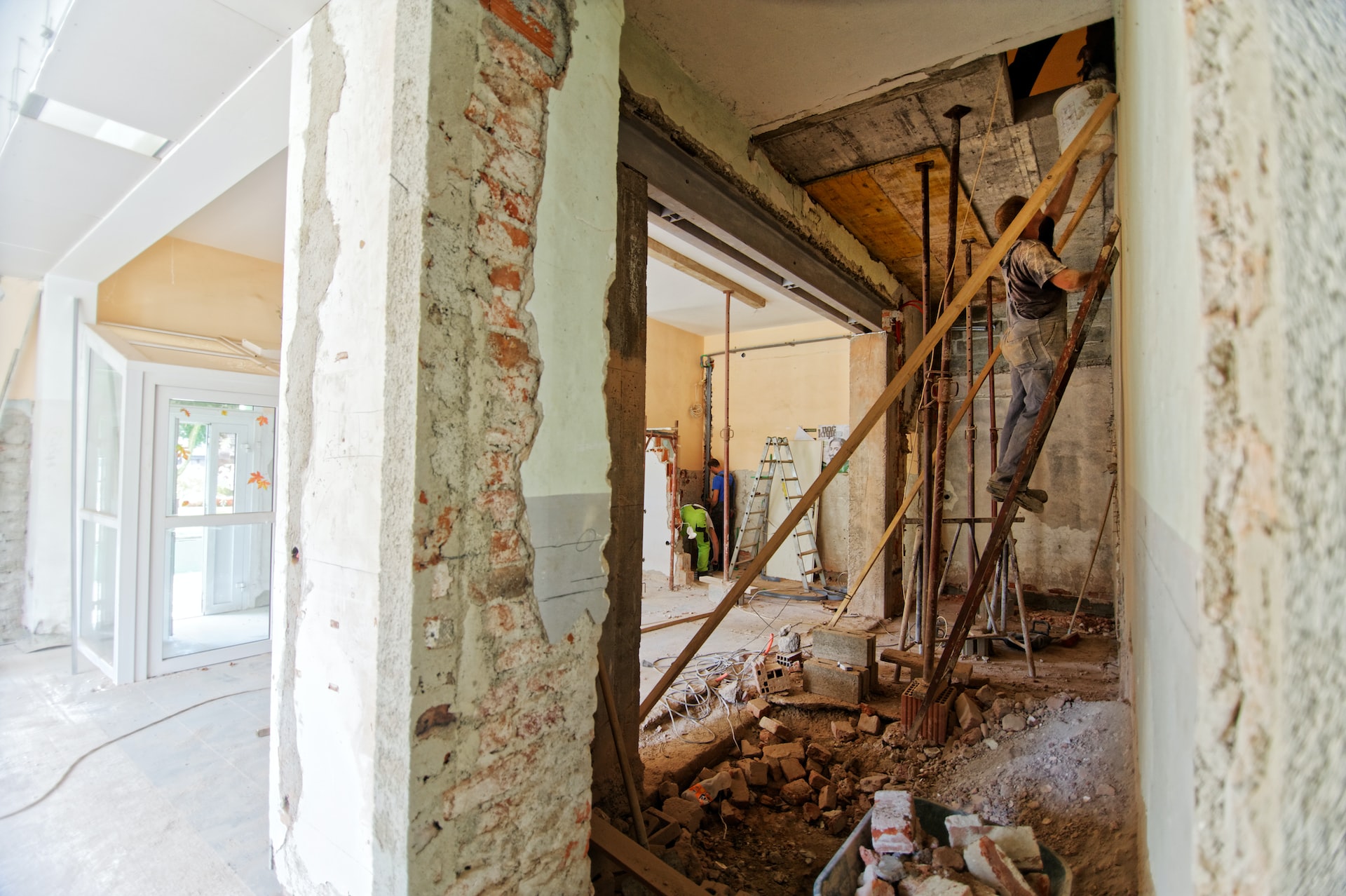 Home renovations that add the most value in progress